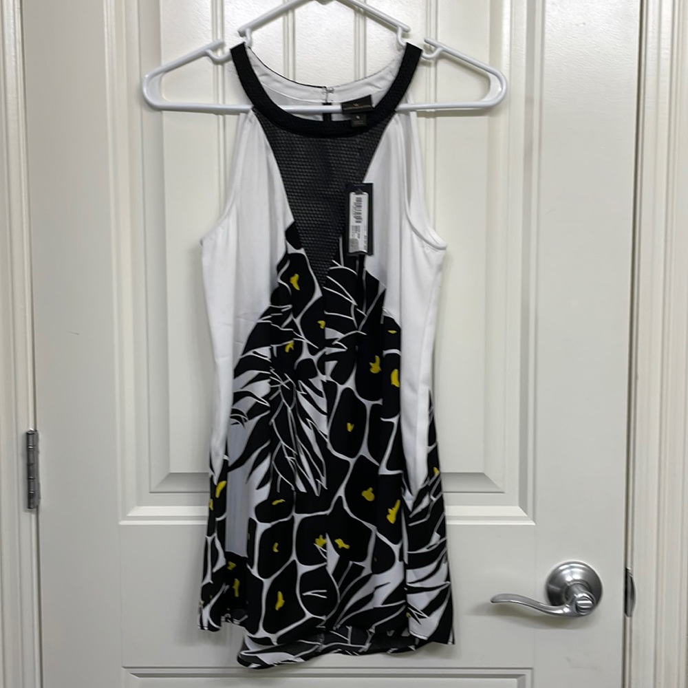 NWT Worthington sleeveless blouse top Small pineapple